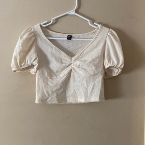 light yellow shirt sleeve